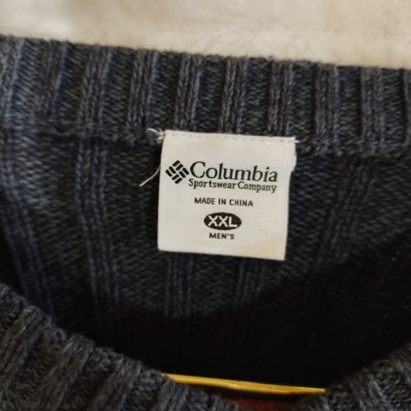Columbia Blue Knit Sweater - Picture 3 of 3